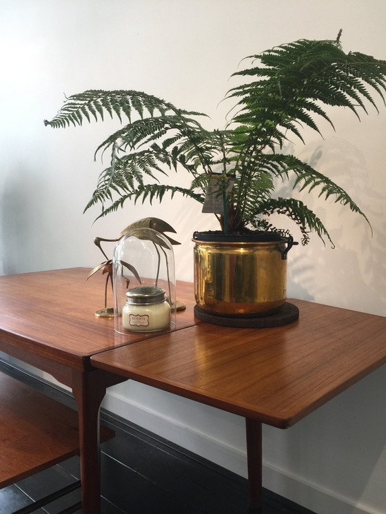 Image 1 of Vintage Hardwood Dining Table