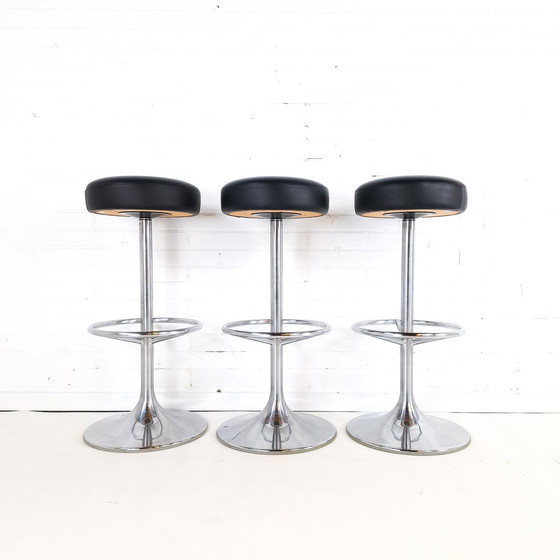 Image 1 of 6x bar stools Börje Johanson