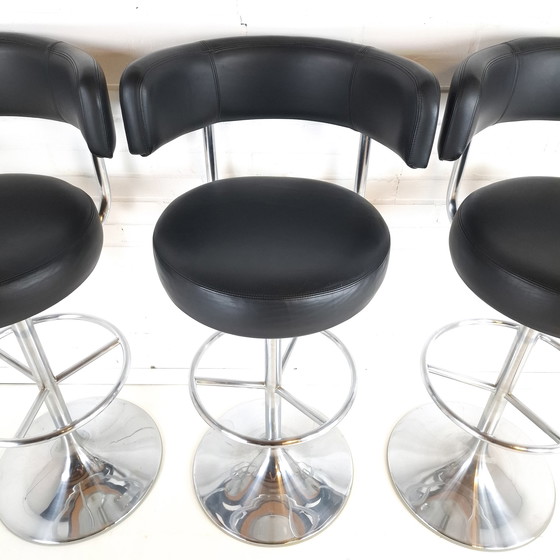 Image 1 of 6x bar stools Börje Johanson