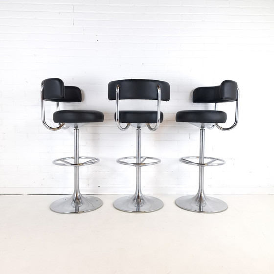 Image 1 of 6x bar stools Börje Johanson