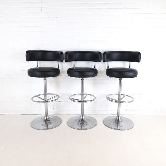 Image 1 of 6x bar stools Börje Johanson