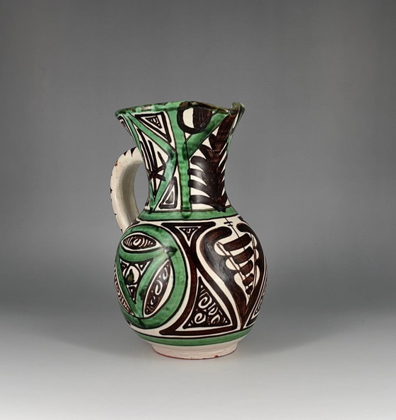 Image 1 of Domingo Punter ceramic vase Spain Teruel