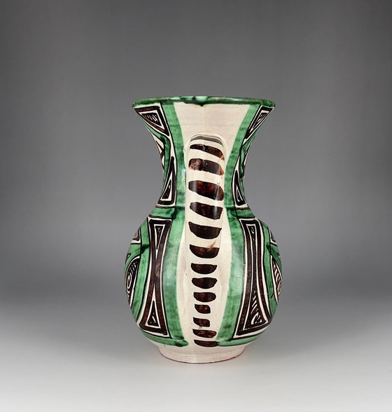 Image 1 of Domingo Punter ceramic vase Spain Teruel