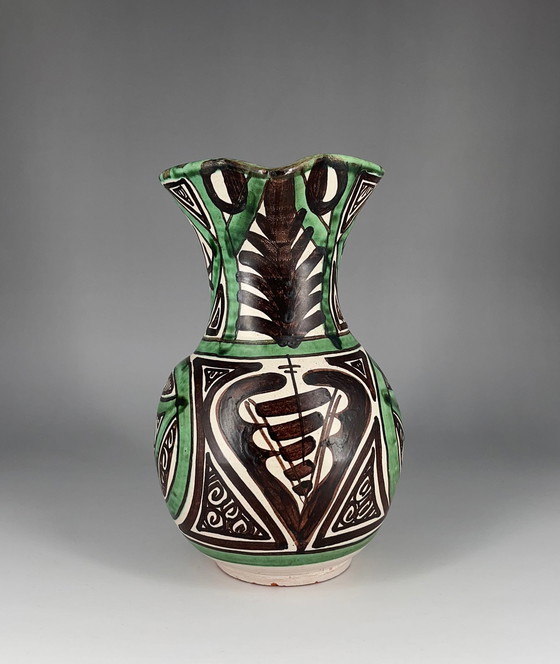 Image 1 of Domingo Punter ceramic vase Spain Teruel