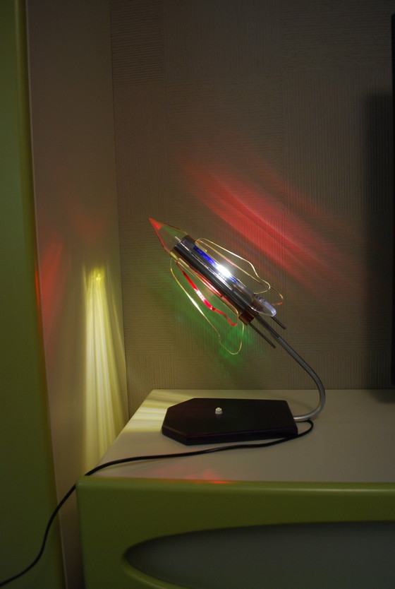 Image 1 of Space-Age Rocket Lamp