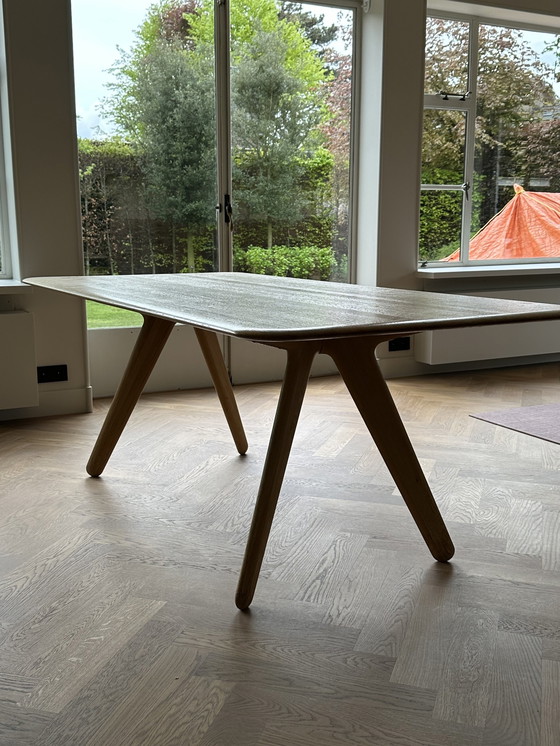 Image 1 of Tom Dixon Slab table natural oak, solid