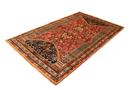 Image 1 of Original Persian Rug Nomadic & Village Rug Shiraz 252 X 155 Cm Top Condition