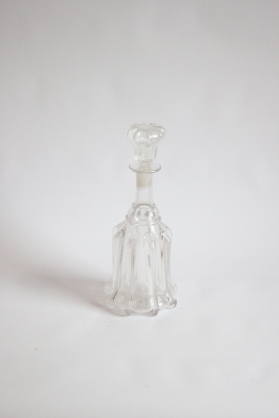 Image 1 of Victorian Glass Bell Decanter, Uk 1850S