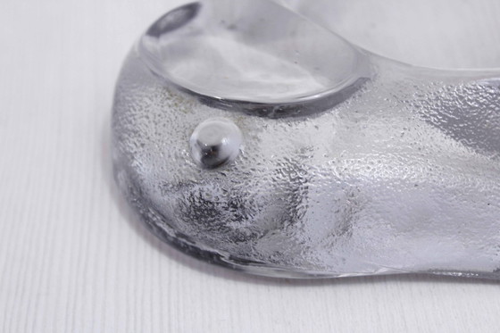 Image 1 of Elephant Shaped Vintage Glass Pocket Scoop