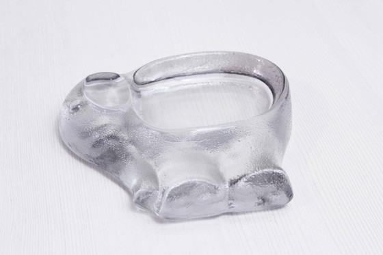 Image 1 of Elephant Shaped Vintage Glass Pocket Scoop