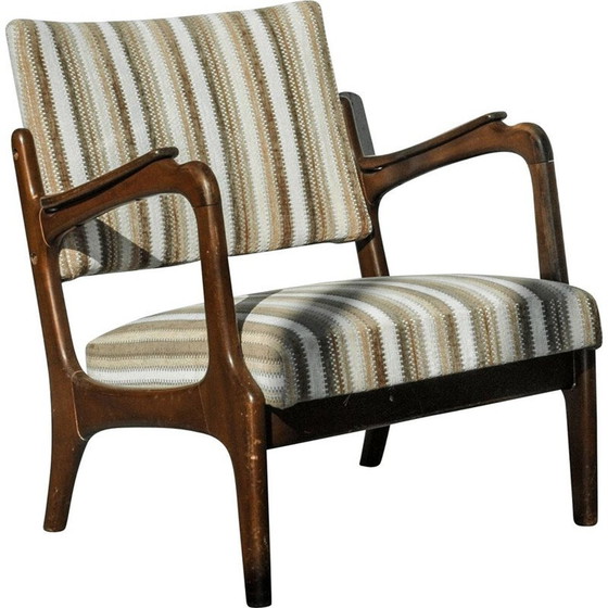 Image 1 of Vintage Danish teak armchair