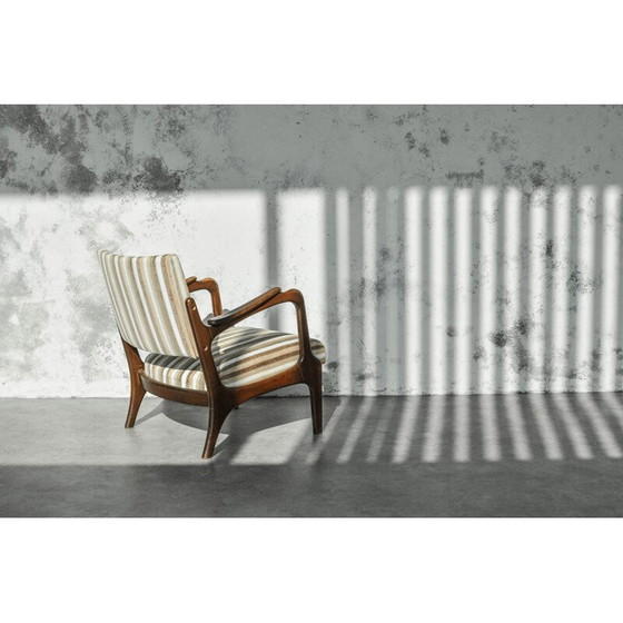 Image 1 of Vintage Danish teak armchair