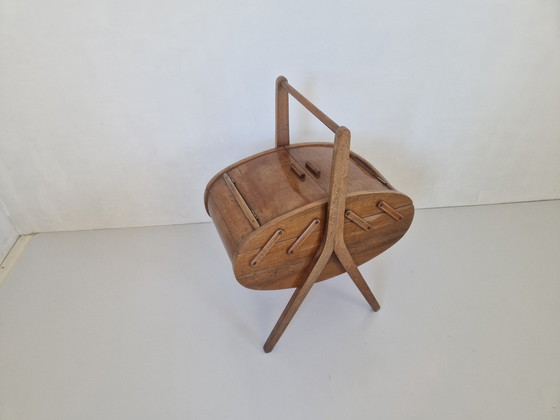 Image 1 of Mid-Century Sewing Box