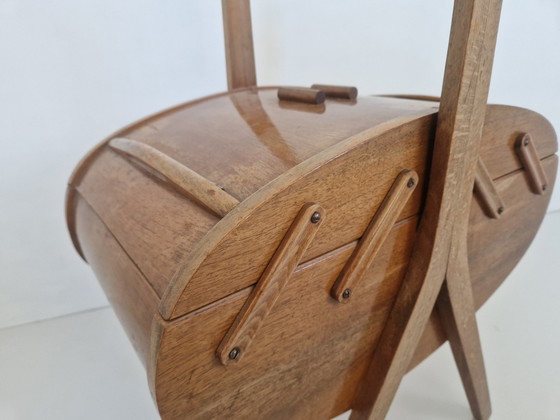 Image 1 of Mid-Century Sewing Box