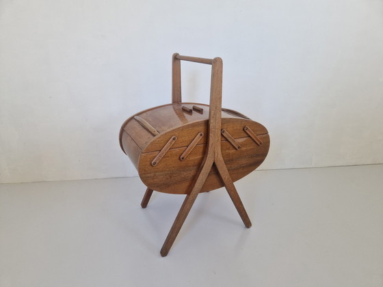 Image 1 of Mid-Century Sewing Box