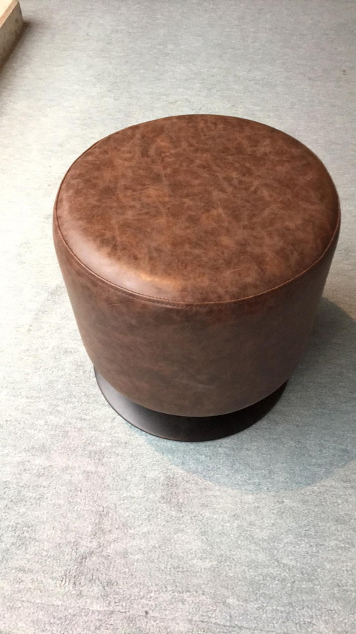 Dark Brown Pouf