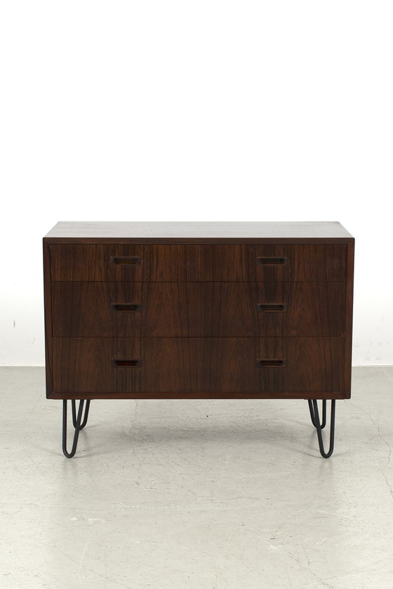 Image 1 of Lyby Møbler rosewood chest of drawers