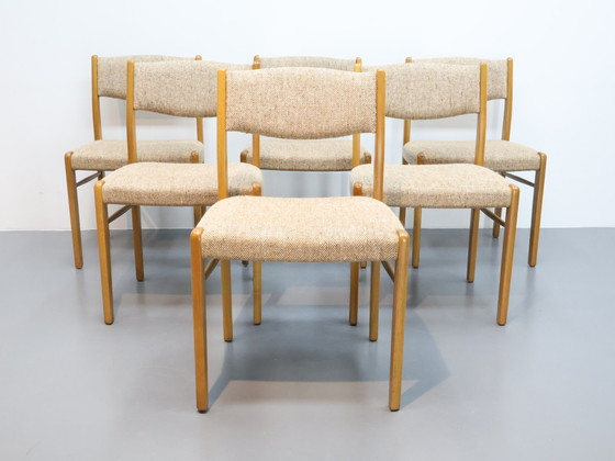 Image 1 of Set of 6 Danish chairs