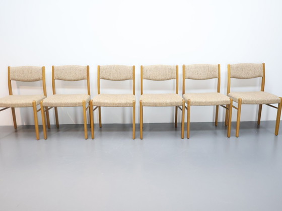 Image 1 of Set of 6 Danish chairs