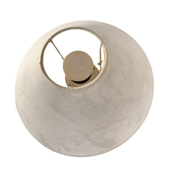 Image 1 of Vintage table lamp model BEA04 in ceramic and fabric for Lamperr, Poland 1990