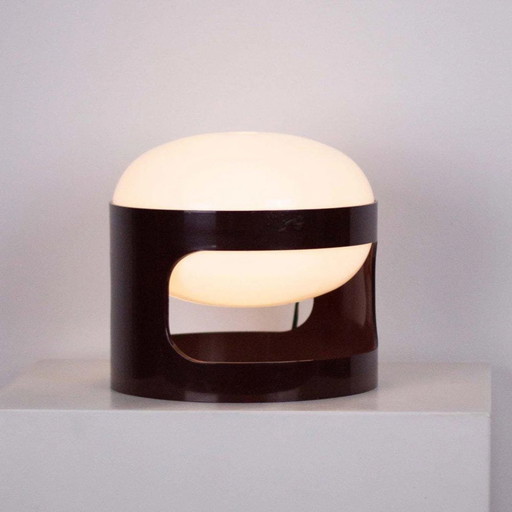 Joe Colombo For Kartell Kd27 Brown Table Lamp