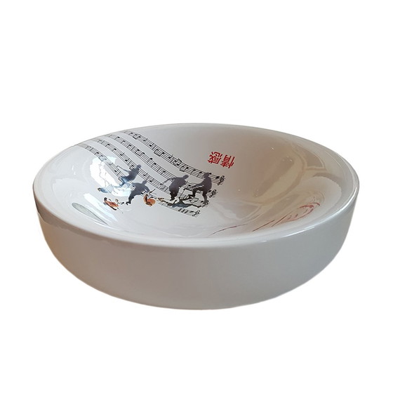 Image 1 of Olympic Games Bowl by Marcel Wanders for Tichelaar Makkum