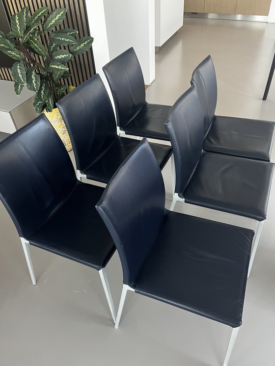 Image 1 of 6x Zanotta Lia chair