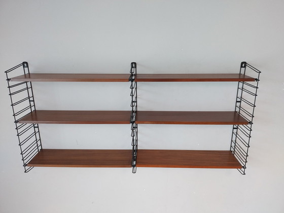 Image 1 of Tomado Wall Rack / Book Rack - Teak