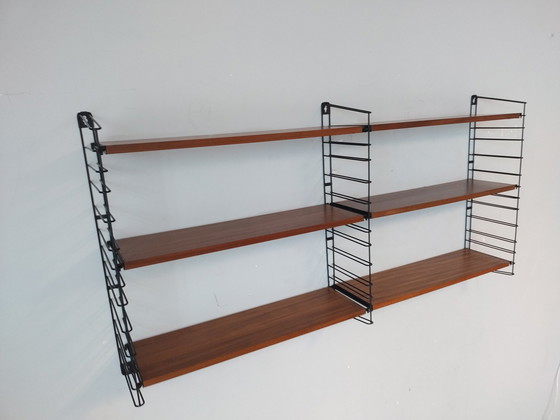 Image 1 of Tomado Wall Rack / Book Rack - Teak