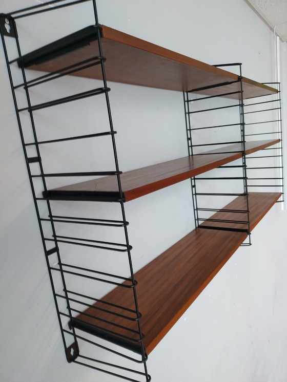 Image 1 of Tomado Wall Rack / Book Rack - Teak