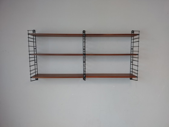 Image 1 of Tomado Wall Rack / Book Rack - Teak