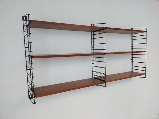 Image 1 of Tomado Wall Rack / Book Rack - Teak