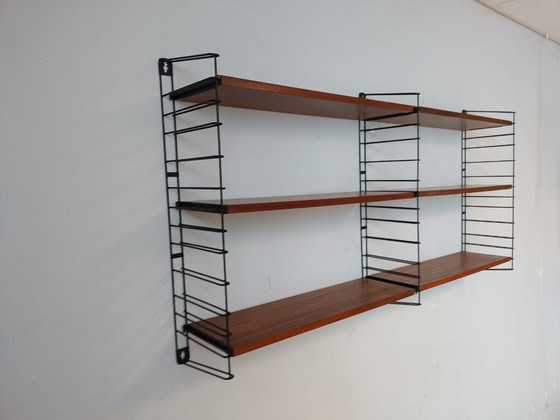 Image 1 of Tomado Wall Rack / Book Rack - Teak