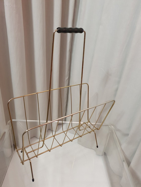 Image 1 of Vintage newspaper rack