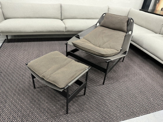 Image 1 of Rolf Benz Jack 565 Fauteuil avec Hocker