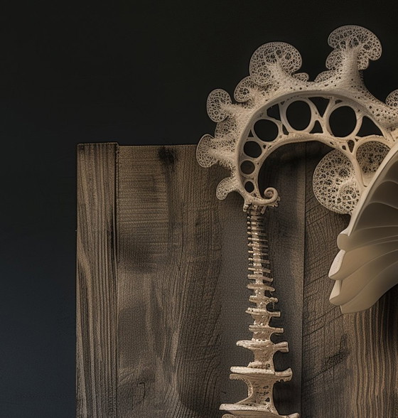 Image 1 of Unique Low-Cost Piece – Benoit Mandelbrot's Still Lifes: Column of Eternity