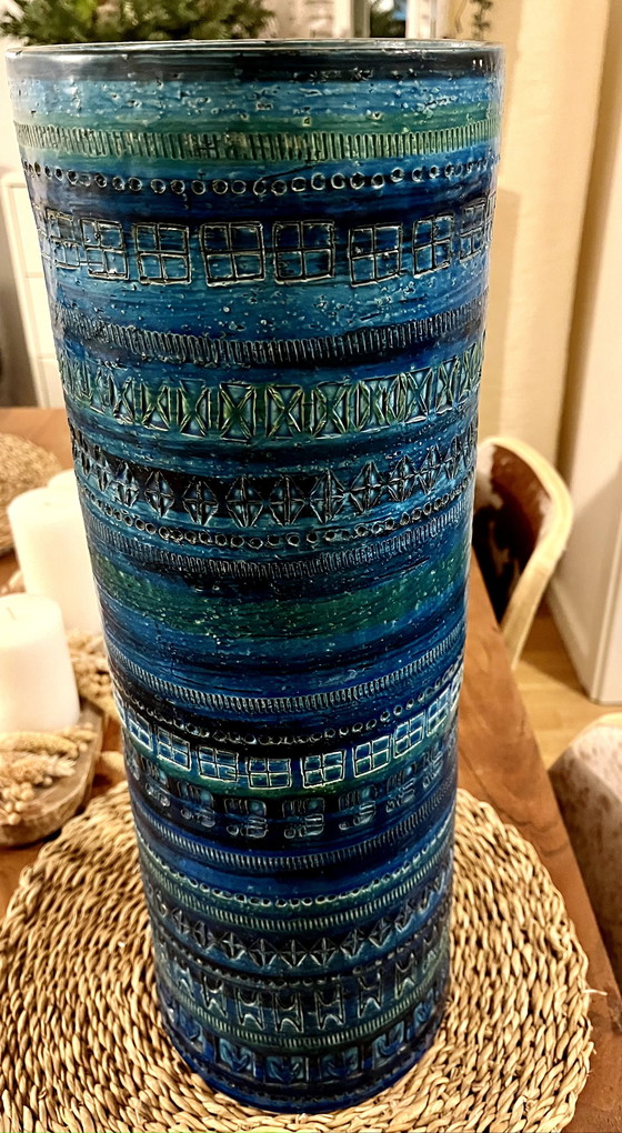 Image 1 of Bitossi Aldo Londi Large floor vase 737 1960'S