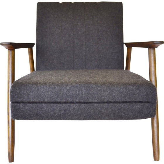 Image 1 of Vintage convertible armchair by Valerija Ema Cukermanienė for Vilniaus Baldų Kombinatas, 1960