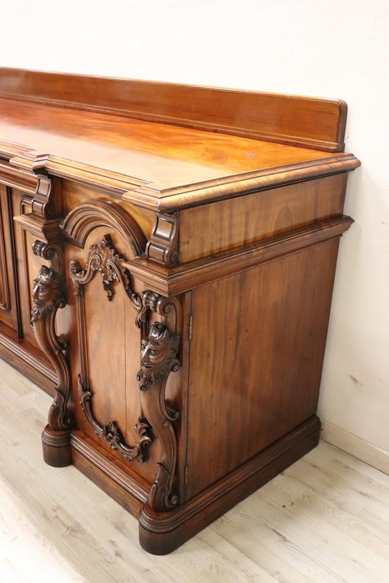 Image 1 of Wooden Long Sideboard