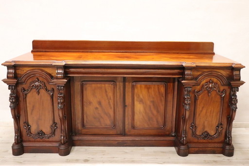 Wooden Long Sideboard