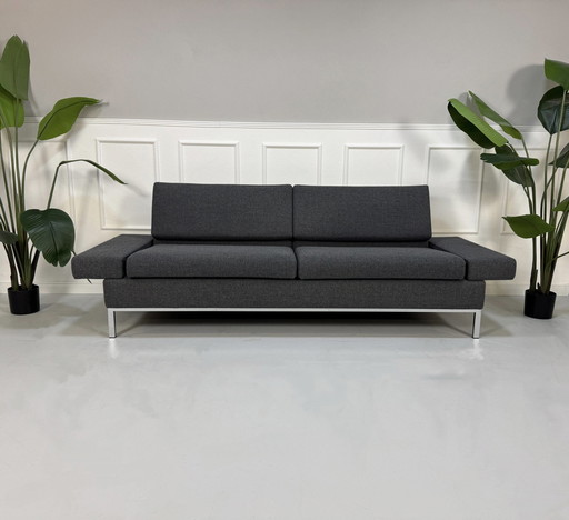 Brühl Tomo Designer Sofa Couch Grey Fabric 2X In Stock