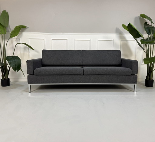 Brühl Tomo Designer Sofa Couch Grey Fabric 2X In Stock