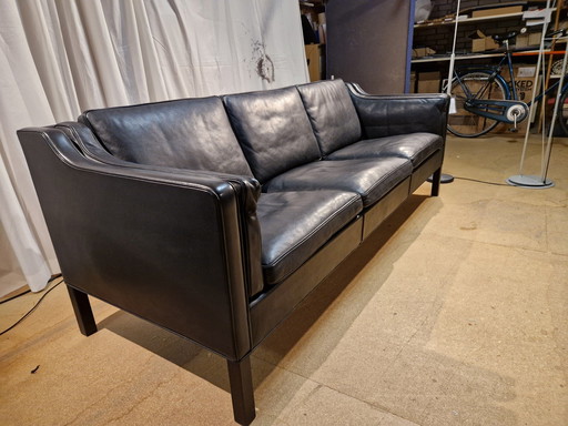 Fredericia 2213 Borge Mogensen 3 Seater Sofa Leather