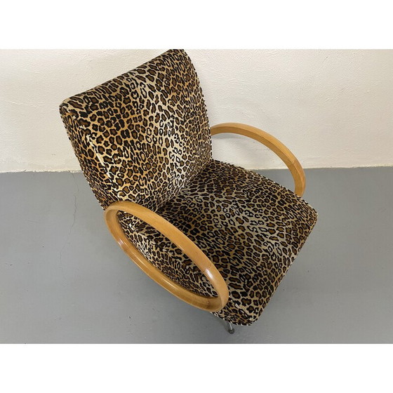 Image 1 of Poltrona vintage Milu in metallo e tessuto per Arketipo, Italia