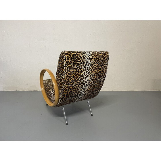 Image 1 of Poltrona vintage Milu in metallo e tessuto per Arketipo, Italia