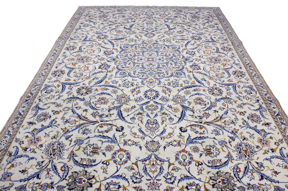 Image 1 of Alfombra persa original anudada a mano Keshan 333 x 224 cm muy buen estado fina