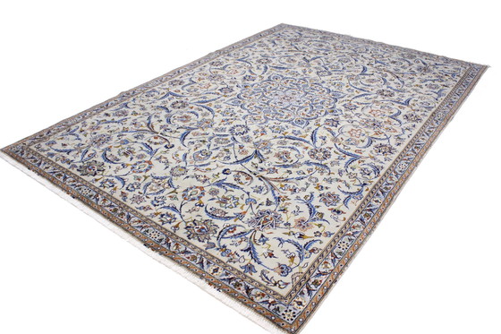 Image 1 of Alfombra persa original anudada a mano Keshan 333 x 224 cm muy buen estado fina