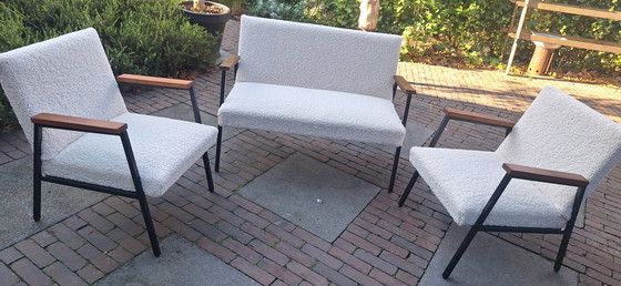 Image 1 of Sixties Dutch Design Armchairs And Sofa