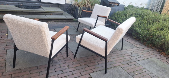 Image 1 of Sixties Dutch Design Armchairs And Sofa