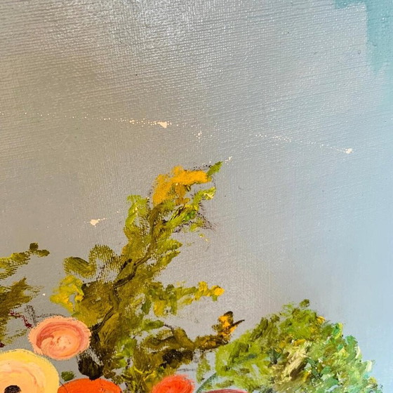 Image 1 of Dipinto d'epoca "mazzo di fiori"